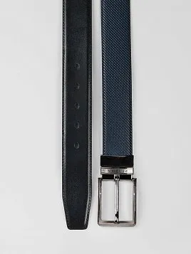 РЕМЕНЬ МУЖСКОЙ PEPLOS ДВУСТОРОННИЙ C15. BELT-22-C15-17 СИНИЙ-ЧЕРНЫЙ