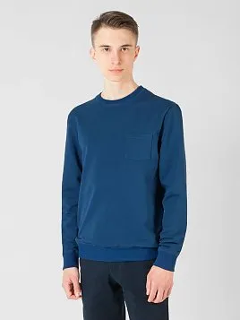 СВИТШОТ МУЖСКОЙ PEPLOS SW21T004 СИНИЙ