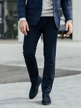 БРЮКИ МУЖСКИЕ PEPLOS P2502-SL СИНИЙ БРЮКИ МУЖСКИЕ PEPLOS P2502-SL СИНИЙ