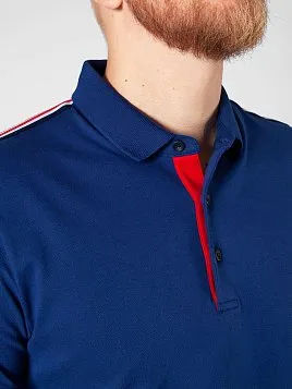 РУБАШКА-ПОЛО МУЖСКАЯ PEPLOS TS21010-P ТЕМНО-СИНИЙ