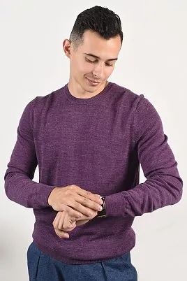 ДЖЕМПЕР МУЖСКОЙ PEPLOS KN20J016 ФИОЛЕТОВЫЙ