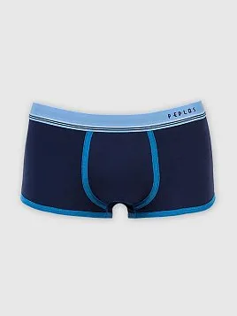 ТРУСЫ БОКСЕРЫ МУЖСКИЕ PEPLOS UW22016-BX ТЕМНО-СИНИЙ