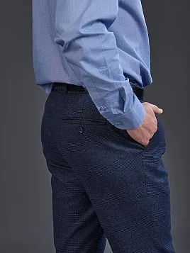 СИНИЙ КОСТЮМ PEPLOS SU26135-R