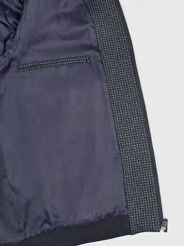 ПИДЖАК-БОМБЕР МУЖСКОЙ PEPLOS JA22017 ТЕМНО-СИНИЙ