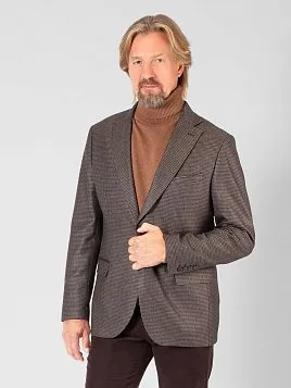 ПИДЖАК МУЖСКОЙ PEPLOS JA22020-R КОРИЧНЕВЫЙ