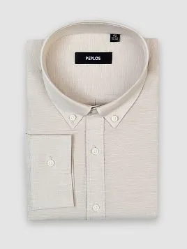 СОРОЧКА МУЖСКАЯ PEPLOS SH24022-R ШАМПАНЬ СОРОЧКА МУЖСКАЯ PEPLOS SH24022-R ШАМПАНЬ