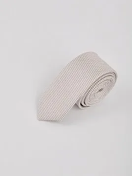 ГАЛСТУК УЗКИЙ МУЖСКОЙ БЕЖЕВЫЙ (250/46-5)