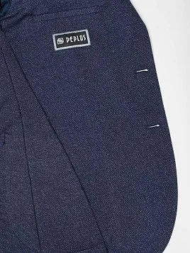 КОСТЮМ МУЖСКОЙ PEPLOS SU22053-R ТЕМНО-СИНИЙ