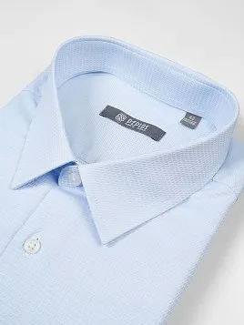 СОРОЧКА МУЖСКАЯ PEPLOS SH23061-SL ГОЛУБОЙ