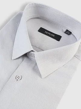 СОРОЧКА МУЖСКАЯ PEPLOS SH25082-SL СЕРЫЙ