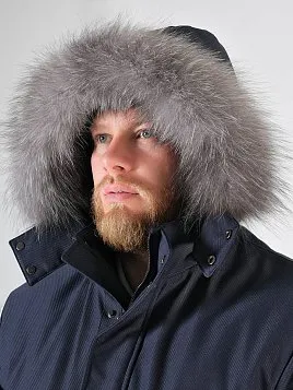 КУРТКА МУЖСКАЯ PEPLOS OW2304-DJ СИНИЙ