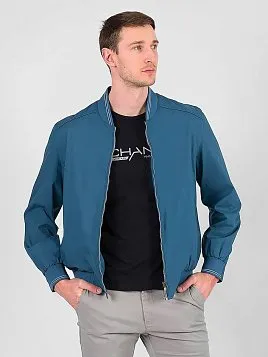 ВЕТРОВКА-БОМБЕР МУЖСКАЯ PEPLOS OW2028-SJ ГОЛУБОЙ