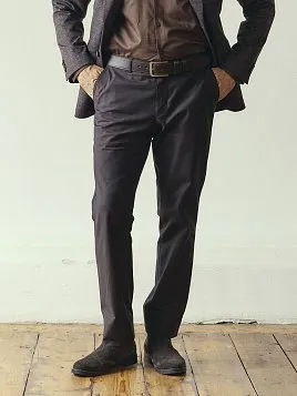 МУЖСКИЕ БРЮКИ P2601-R КОРИЧНЕВЫЕ