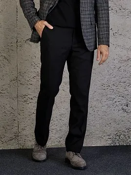 УТЕПЛЕННЫЕ БРЮКИ МУЖСКИЕ TR26129-220 ЧЁРНЫЕ