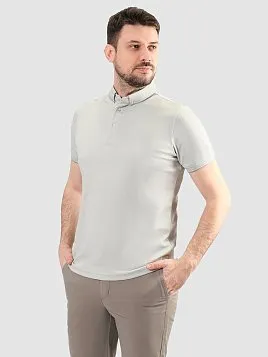 РУБАШКА-ПОЛО МУЖСКАЯ PEPLOS TSP25011-R СЕРЫЙ