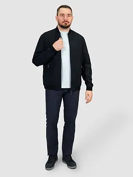 БОМБЕР МУЖСКОЙ PEPLOS BM25165 ТЕМНО-СИНИЙ