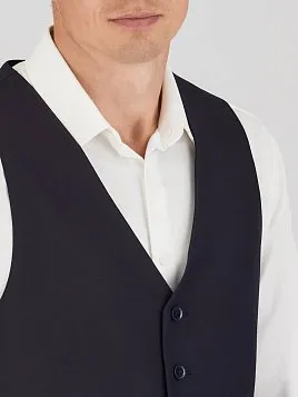 МУЖСКОЙ ЖИЛЕТ V26004-004 ТЕМНО-СИНИЙ