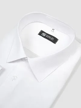 СОРОЧКА МУЖСКАЯ PEPLOS SH24007-SL БЕЛЫЙ