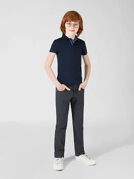 РУБАШКА-ПОЛО ДЛЯ МАЛЬЧИКА MAJESTIC LEGATE TS22B02-P ТЕМНО-СИНИЙ