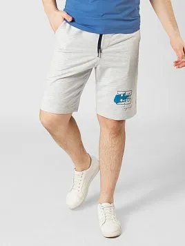 ШОРТЫ МУЖСКИЕ PEPLOS SS22001 СЕРЫЙ