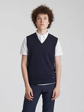 ЖИЛЕТ ПОДРОСТКОВЫЙ PEPLOS JKN25V001 ТЕМНО-СИНИЙ