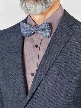 КОСТЮМ МУЖСКОЙ PEPLOS SU23003-SL СИНИЙ (ЖИЛЕТ ОТДЕЛЬНО)