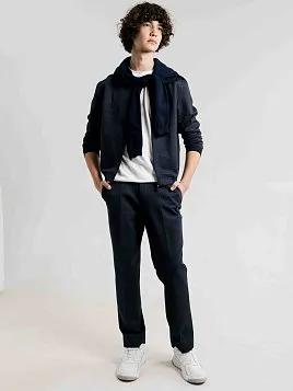 БРЮКИ ПОДРОСТКОВЫЕ PEPLOS TR24T013-212 СИНИЙ