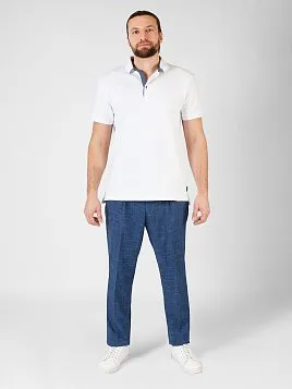 РУБАШКА-ПОЛО МУЖСКАЯ PEPLOS TS22006-P БЕЛЫЙ