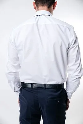 СОРОЧКА МУЖСКАЯ PEPLOS SH19006-R БЕЛЫЙ