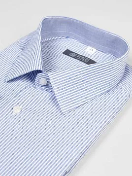 СОРОЧКА МУЖСКАЯ PEPLOS SH22071-R СИНИЙ