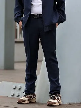 БРЮКИ ДЛЯ МАЛЬЧИКА PEPLOS TR25J107-SL ТЕМНО-СИНИЙ