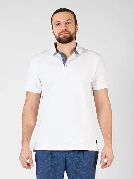 РУБАШКА-ПОЛО МУЖСКАЯ PEPLOS TS22006-P БЕЛЫЙ