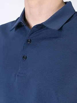 РУБАШКА-ПОЛО МУЖСКАЯ PEPLOS TS23011-Р СИНИЙ