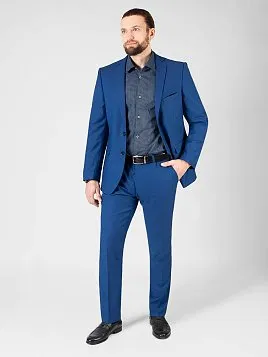 КОСТЮМ МУЖСКОЙ PEPLOS SU22071-SL ГОЛУБОЙ