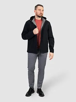 ВЕТРОВКА МУЖСКАЯ PEPLOS OW25101-SJ ТЕМНО-СИНИЙ