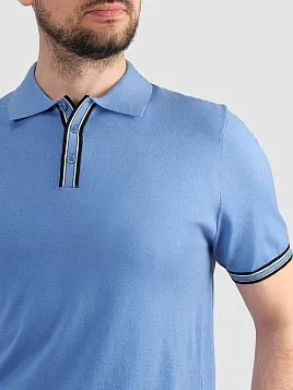 ДЖЕМПЕР МУЖСКОЙ ПОЛО PEPLOS KN25SH054 СИНИЙ