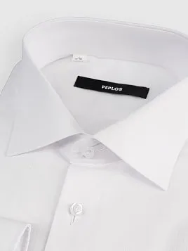 СОРОЧКА МУЖСКАЯ PEPLOS SH25018-SL БЕЛЫЙ