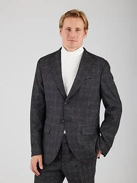 ЧЁРНЫЙ МУЖСКОЙ КОСТЮМ SU26120-SL 