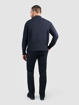 СВИТЕР МУЖСКОЙ PEPLOS KN25S032 ТЕМНО-СИНИЙ