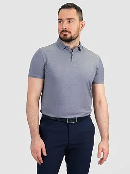 РУБАШКА-ПОЛО МУЖСКАЯ PEPLOS TSP25057-R ТЕМНО-СИНИЙ