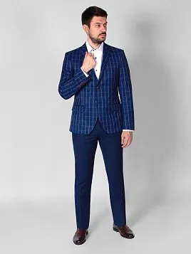 БРЮКИ МУЖСКИЕ PEPLOS TR21001-290 СИНИЙ