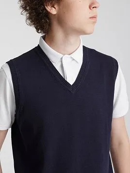 ЖИЛЕТ ПОДРОСТКОВЫЙ PEPLOS JKN25V001 ТЕМНО-СИНИЙ