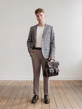 ПИДЖАК МУЖСКОЙ PEPLOS JA23113-SL СВЕТЛО-СЕРЫЙ