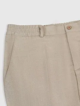 БРЮКИ МУЖСКИЕ PEPLOS TR25161-212-1 БЕЖЕВЫЙ
