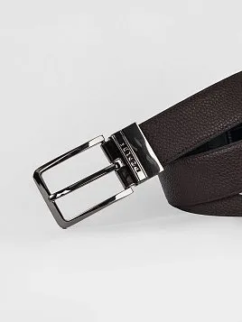 РЕМЕНЬ МУЖСКОЙ PEPLOS ДВУСТОРОННИЙ C15. BELT-22-C15-13 ЧЁРНЫЙ-КОРИЧНЕВЫЙ
