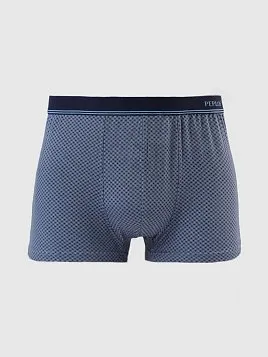 ТРУСЫ БОКСЕРЫ МУЖСКИЕ PEPLOS UW25002-BX ГОЛУБОЙ