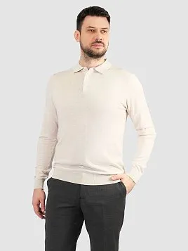 ДЖЕМПЕР МУЖСКОЙ ПОЛО PEPLOS KN25SH067 БЕЖЕВЫЙ