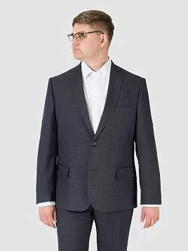 КОСТЮМ МУЖСКОЙ PEPLOS SU24007-C ТЕМНО-СЕРЫЙ