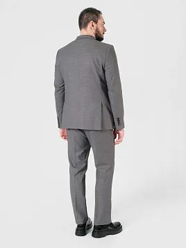 КОСТЮМ МУЖСКОЙ PEPLOS SU24023-R ТЕМНО-СЕРЫЙ