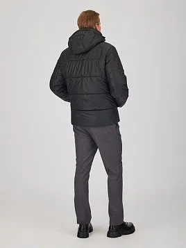 МУЖСКАЯ КУРТКА OW2615-DJ ЧЁРНАЯ